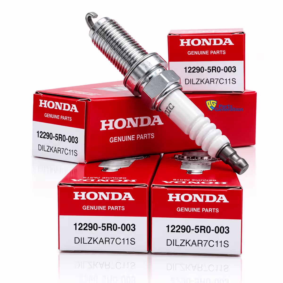 HONDA OEM 12290-5R0-003 SPARK PLUG (4PCS)